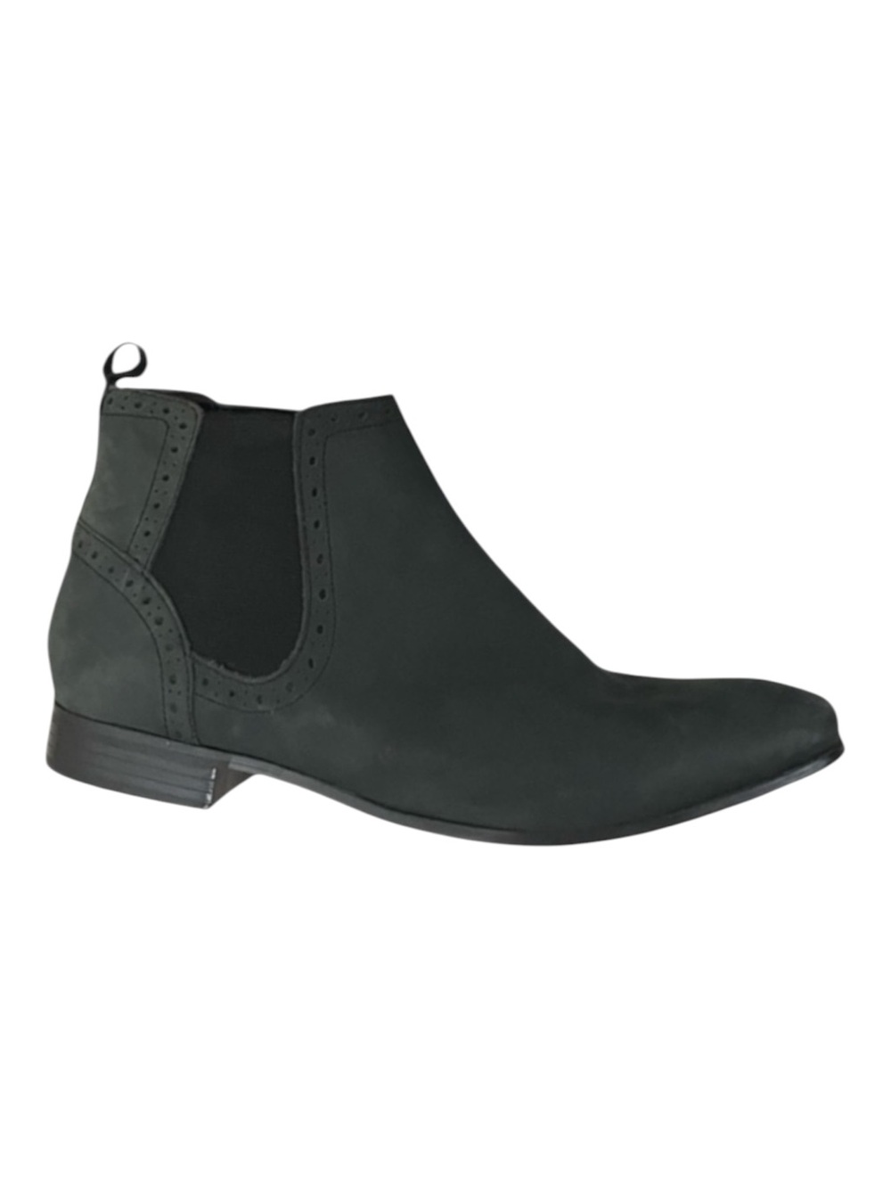 ASOS Leather‎ Ankle Booties NWOB Women’s 9.5 Blue Black